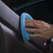 2 шт. Губка из микрофибры, полировальный воск подушечка-аппликатор s, автомобильная домашняя очистка, автомобильная восковая подушечка-аппликатор, Полировочная губка, автомобильные аксессуары