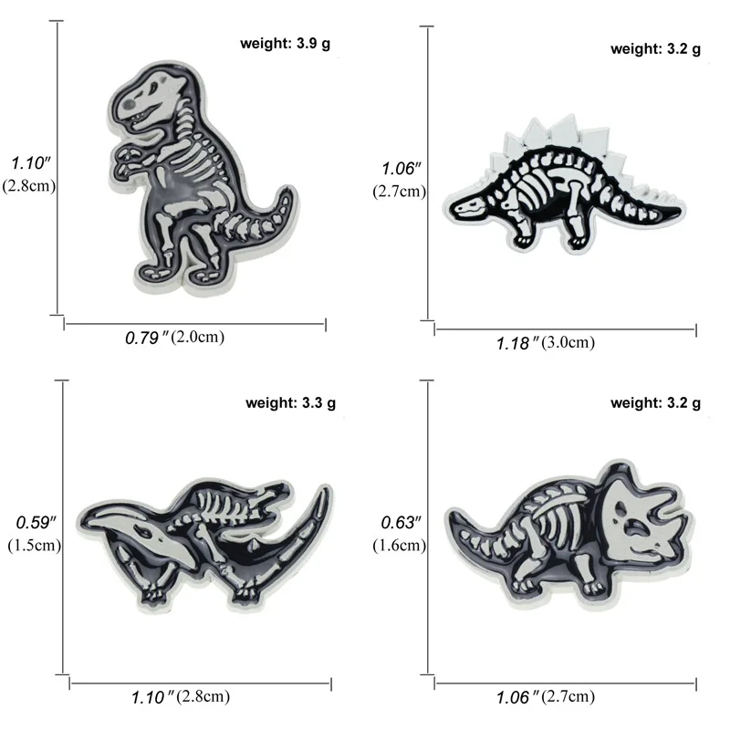 Милые Мультяшные брошки в виде динозавров, креативные эмалированные булавки в виде животного Юрского периода, ювелирные изделия для любителей динозавров, рюкзак, аксессуары