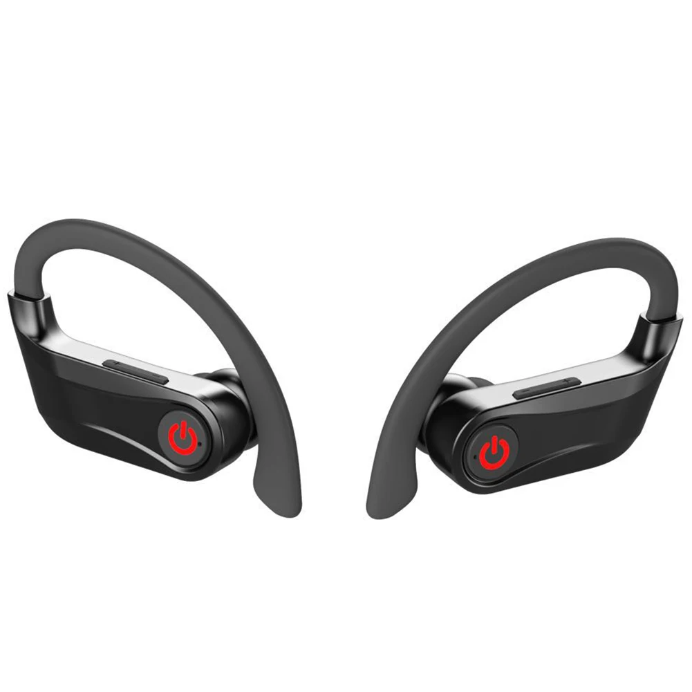 Q62 TWS Bluetooth 5,0 гарнитура беспроводной цифровой дисплей водонепроницаемый беспроводной бинауральные металлические наушники спортивные наушники с микрофоном
