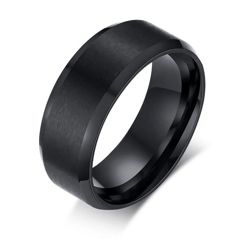 Vnox-Basic-Black-Wedding-Rings-for-Men-8mm-Matte-Finished-Stainless-Steel-anillo-masculino-Promise-Love