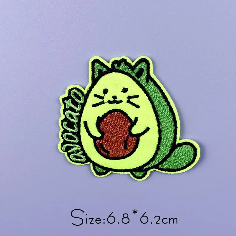 Niedliche Kleintier-Patches auf Kleidung, Streifen, Stickerei-Patch für Kleidung, thermoadhäsive Patches, Dinosaurier-Igel-Patch zum Selbermachen – Detail 10