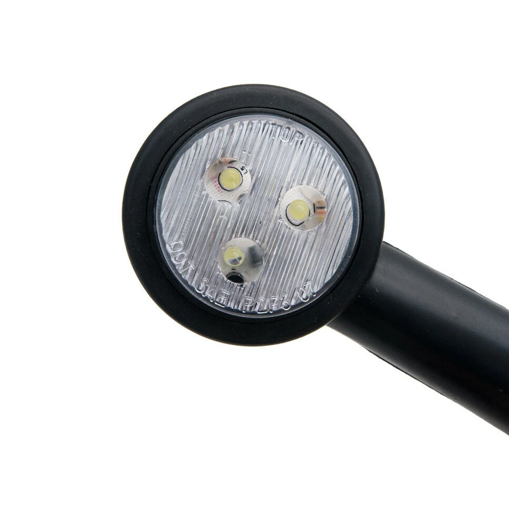 2 шт 12 V-30 V Светодиодные, боковые, габаритные фонари автомобиля Внешнее освещение Предупреждение хвост светильник авто грузовой автомобиль с прицепом грузовой автомобиль лампы красного цвета