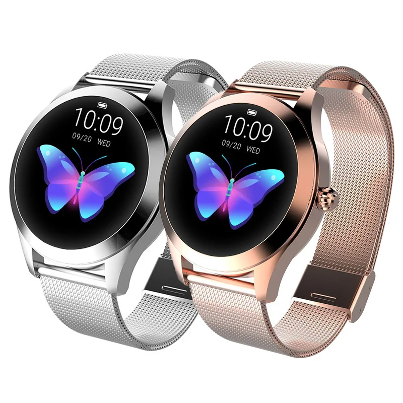 

KW10 Smart Watch Heart Rate Monitoring Sports Step Sleep Quality Monitoring Flip Wrist Bright Waterproof Female Smart Bracelet