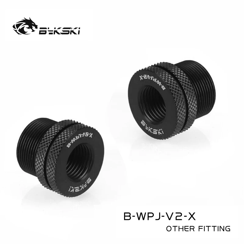 Прокладки для воды Bykski B-WPJ-V2-X 20 мм G1/4 дюйма впуска из крышки/комплексного водного