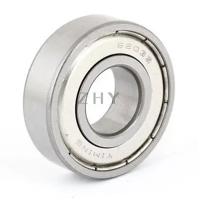 

6203Z Miniature Radial Deep Groove Ball Bearing 17mm x 40mm x 12mm