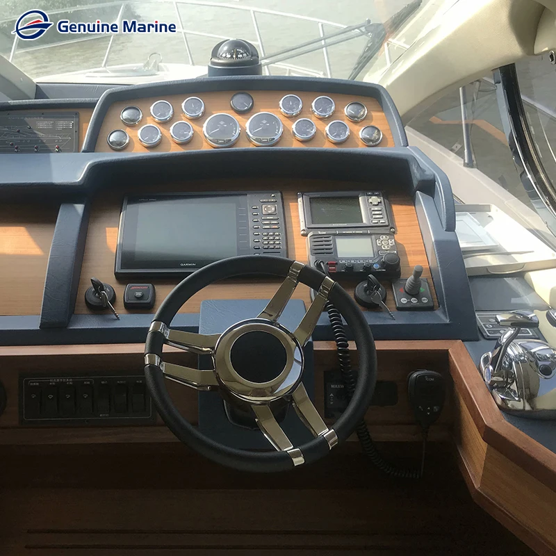 Volante Per Barche In Acciaio Inox 316 - Okuyonic 3 Razze Resistente Alla Ruggine Per Yacht Timone Barca Resistente Mare