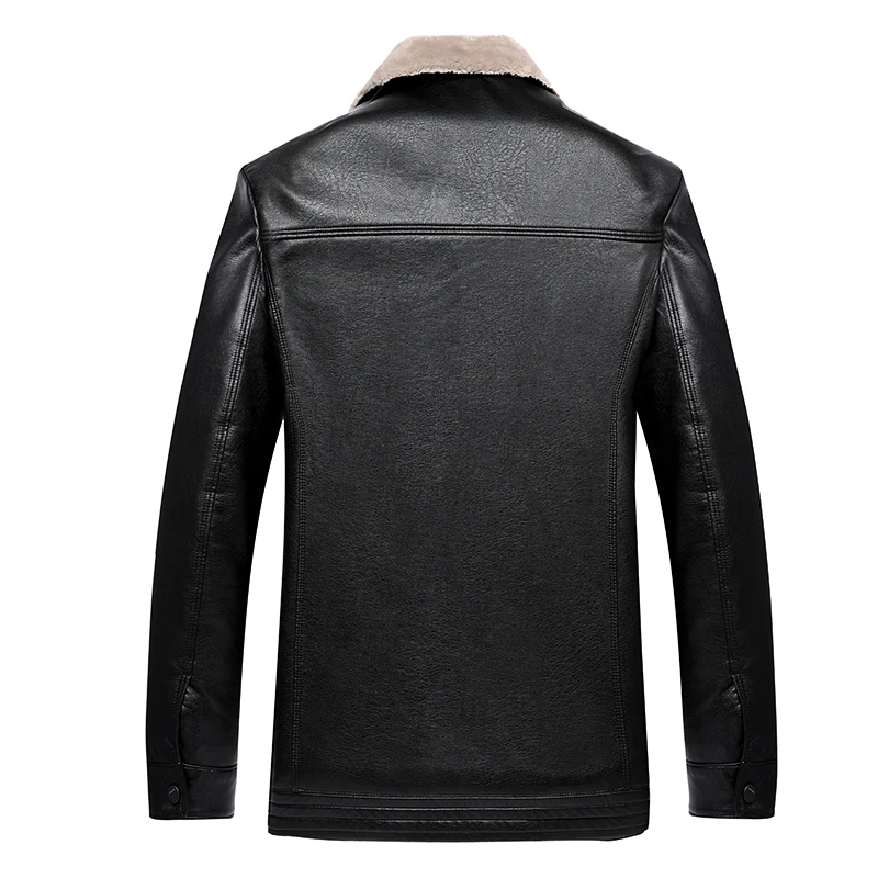 Большие размеры 10XL 8XL 6XL 5XL Новое мужское пальто из натуральной кожи Мужская короткая куртка из овчины кожаные зимние куртки мужские s