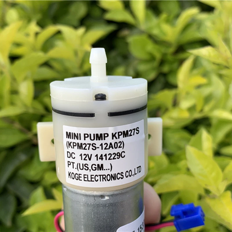 

Silent Aquarium Air Pump KOGE KPM27S-12A02 DC 6V-12V Mute 370 Motor Air Pump Negative Pressure Breast Pump Long Life