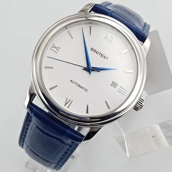 

40mm blue flywheel Pvd Mechanical Automatic NEW Luxury Brand Watches Relogio Masculino Mens Sports Clock Analog Quartz Wrist