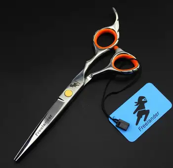 

6.0inchs gold screw with rubber handle Professional Thinning Shears for Dogs and Cats