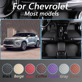 

Custom Made Car Floor Mats For Chevrolet Captiva Sonic Sail Spark Aveo Cruze Blazer Equinox Cavalier Trax Leather Foot Mats