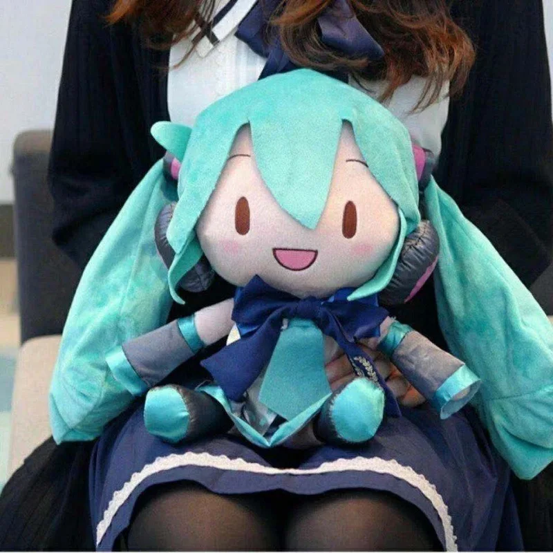VOCALOID Miku FUFU Plush Toy Doll Pillow Collectable Anime Puppet Cute Plush Doll Baby Toys Party Christmas Gift