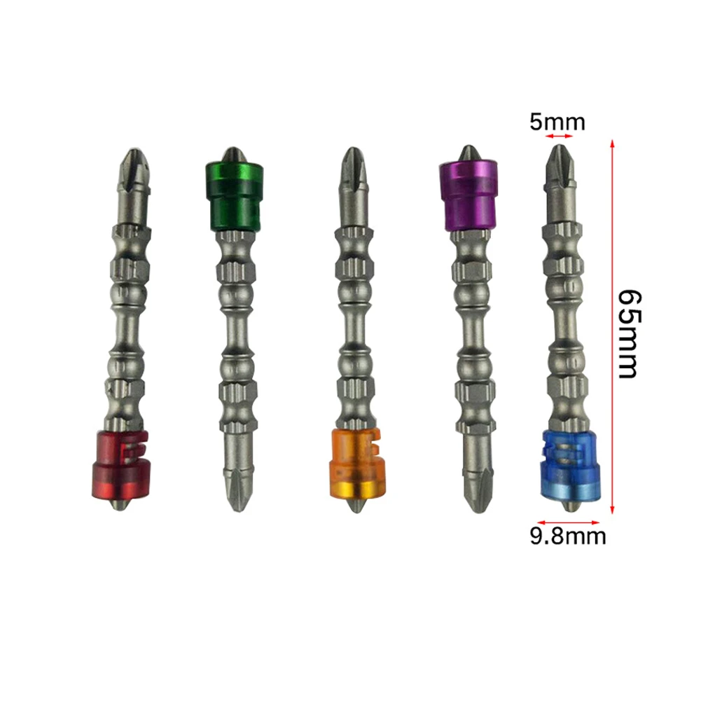 

5PCS Electric Screw Driver Set Tools 65L Double Head Magnetic Driver Cross Drill Set Screwdriver Bit For Power Tools Home DIY