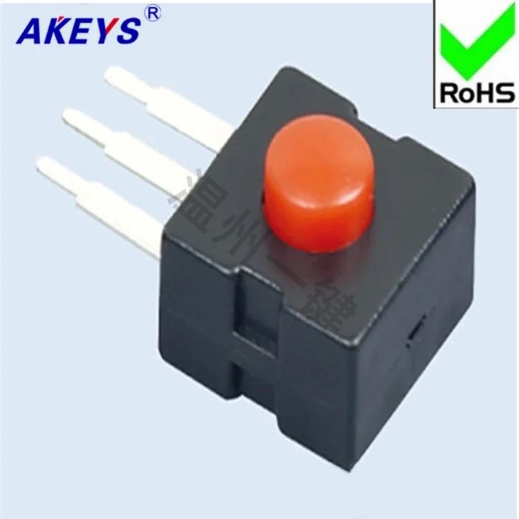 

10 PCS YT-1212-213 DB Straight Foot Strong Light Flashlight Switch Wenzhou One Key Self-Lock Switch