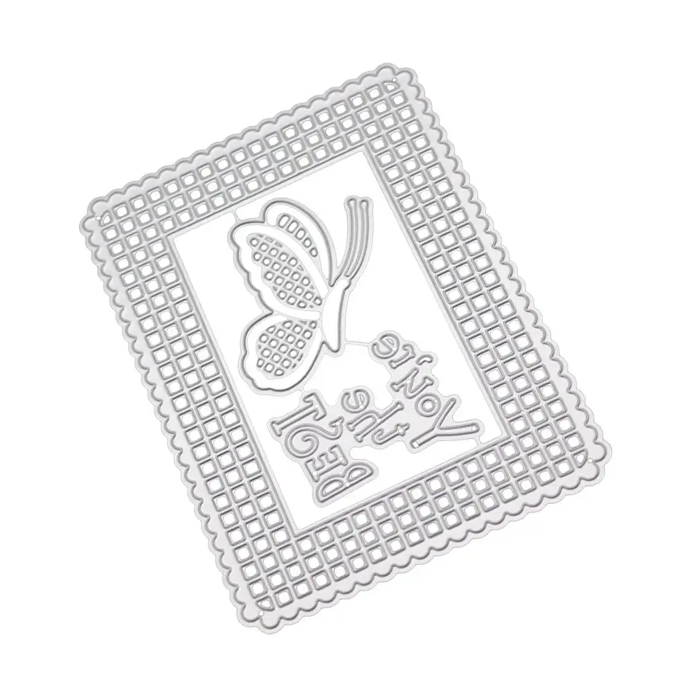  MeterMall Etched Carbon Steel Cutting Dies for DIY Scrapbook Background/Invitation Lace/Card Decor - 4.00012E+12