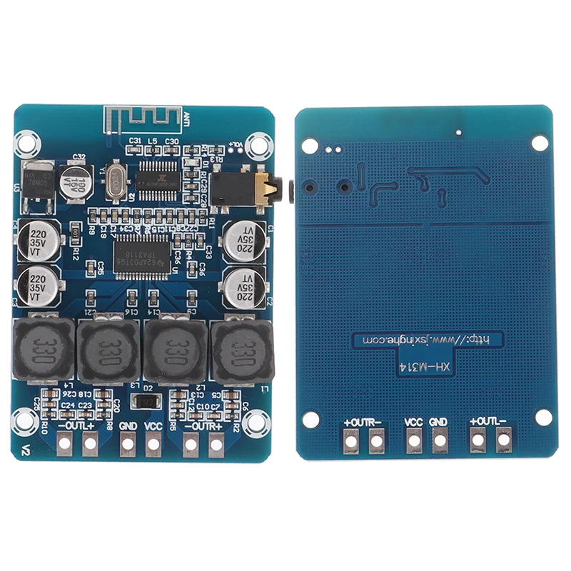 TPA3118 2x30 Вт Bluetooth-совместимая цифровая плата усилителя мощности стереоусилитель