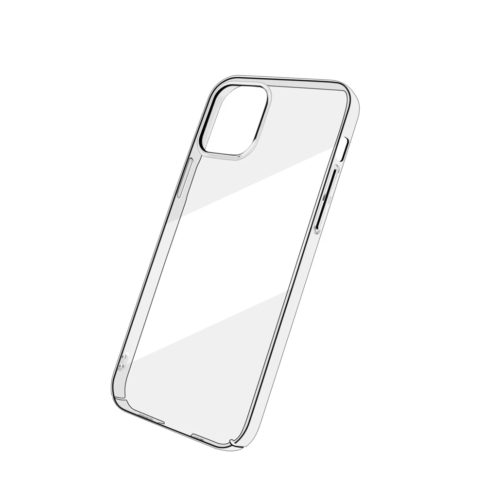 Clear Hard PC Plastic Phone Case For iPhone 14 13 12 11 15 Pro Max MINI XR XSMax XS X SE 8 7  6 Plus Slim Crystal Back Cover