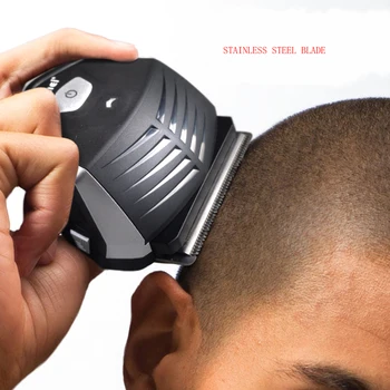 

1 Pcs Kemei KM-6032 New Electric Hair Clipper Shaver Can Be Washed Head Electric Hair Clipper European Standard Adapter