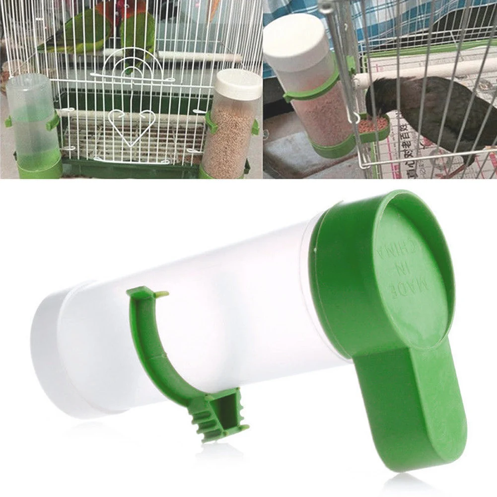 Aviary Budgie Cockatiel Birds Feeding Equipment Parrot Feeder Pet