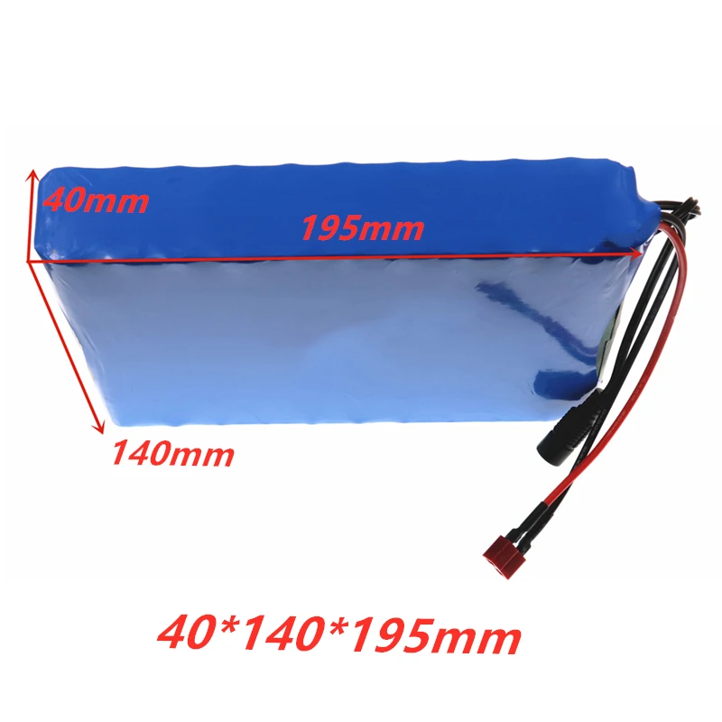 Bateria de Íon de Lítio para Ebike Scooter do Motor da Bicicleta do Carro Elétrico com Carregador Novo Bateria 10s4p 14ah 42 18650 2021 36 v - Image 2