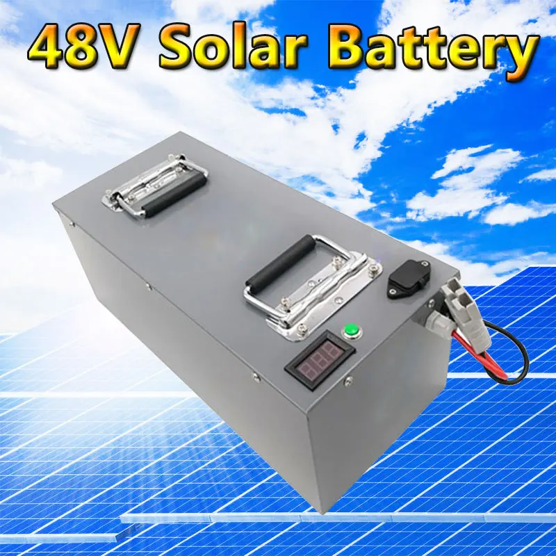 

GTK 48V Solar Lithium battery 100Ah 200Ah endurance use at night with BMS for 10Kw solar energy panels inverter+10A Charger