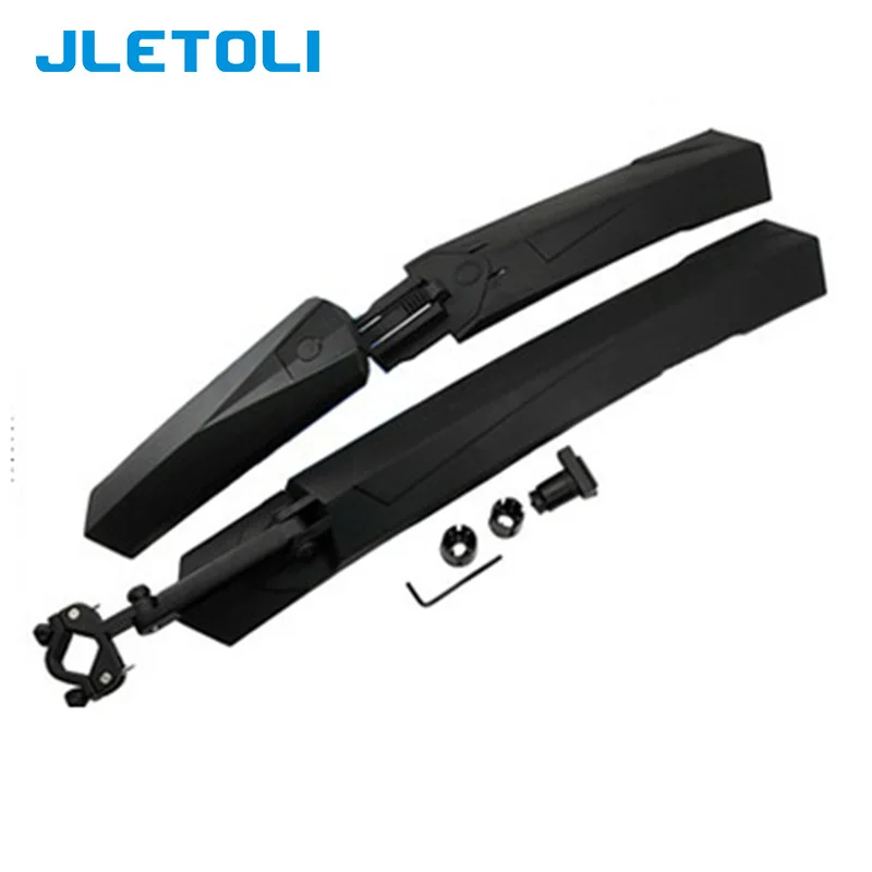 Black JLETOLI велосипедный брызговик велосипедные крылья горный велосипед Передняя Задняя шина крыло брызговики велосипедные Крылья запчасти для велосипеда - Цвет: Black
