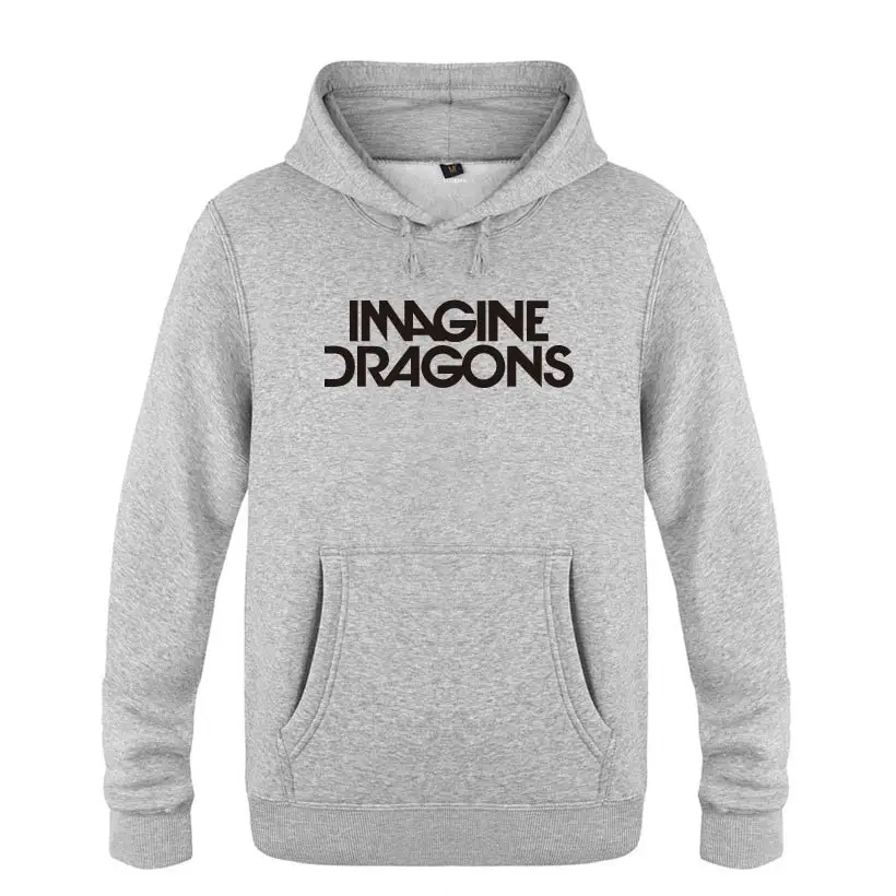 HUIY HET IMAGINE Dragon толстовки рок-группы мужские мужские пуловеры флисовые толстовки с капюшоном - Цвет: HUIY HET