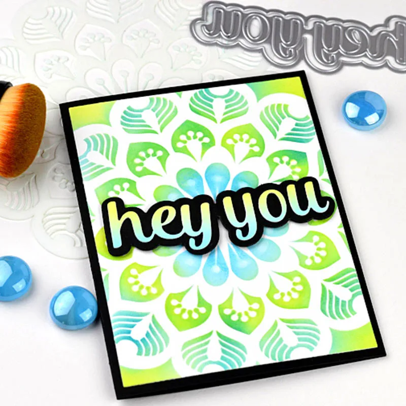 Штабелирование Love Ya Always Lovely Hey You Thank thanks металлические режущие штампы для скрапбукинга и открыток «сделай сам» рукоделие Новинка