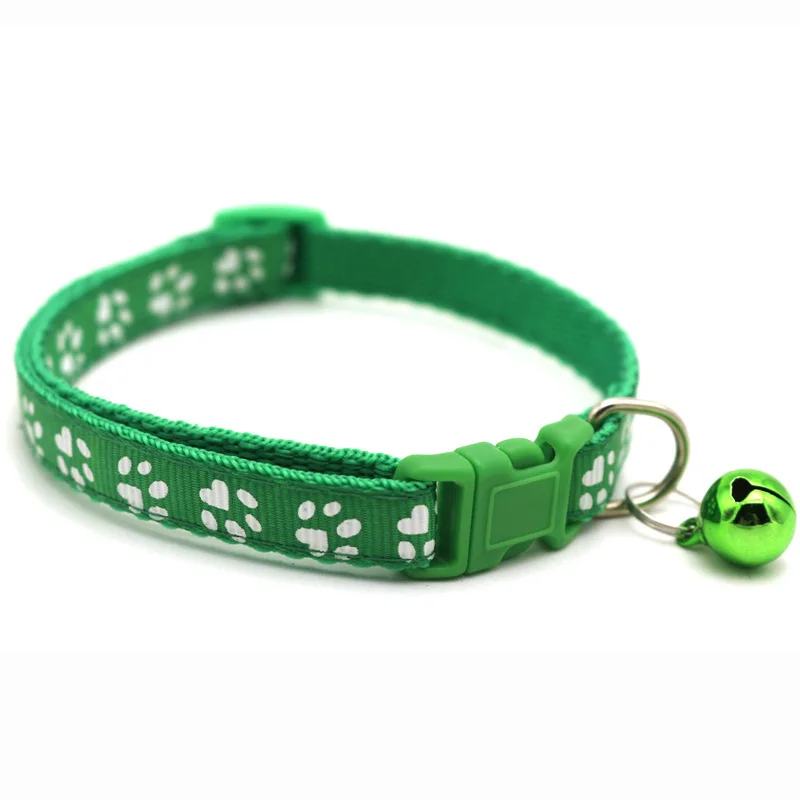 Cute Cat Collar with Bell Adjustable Buckle Collar for Small Chihuahua Accessories Pet Lead Supplies Cute Cat Collar with Bell Adjustable Buckle Collar for Small Chihuahua Accessories Pet Lead Supplies