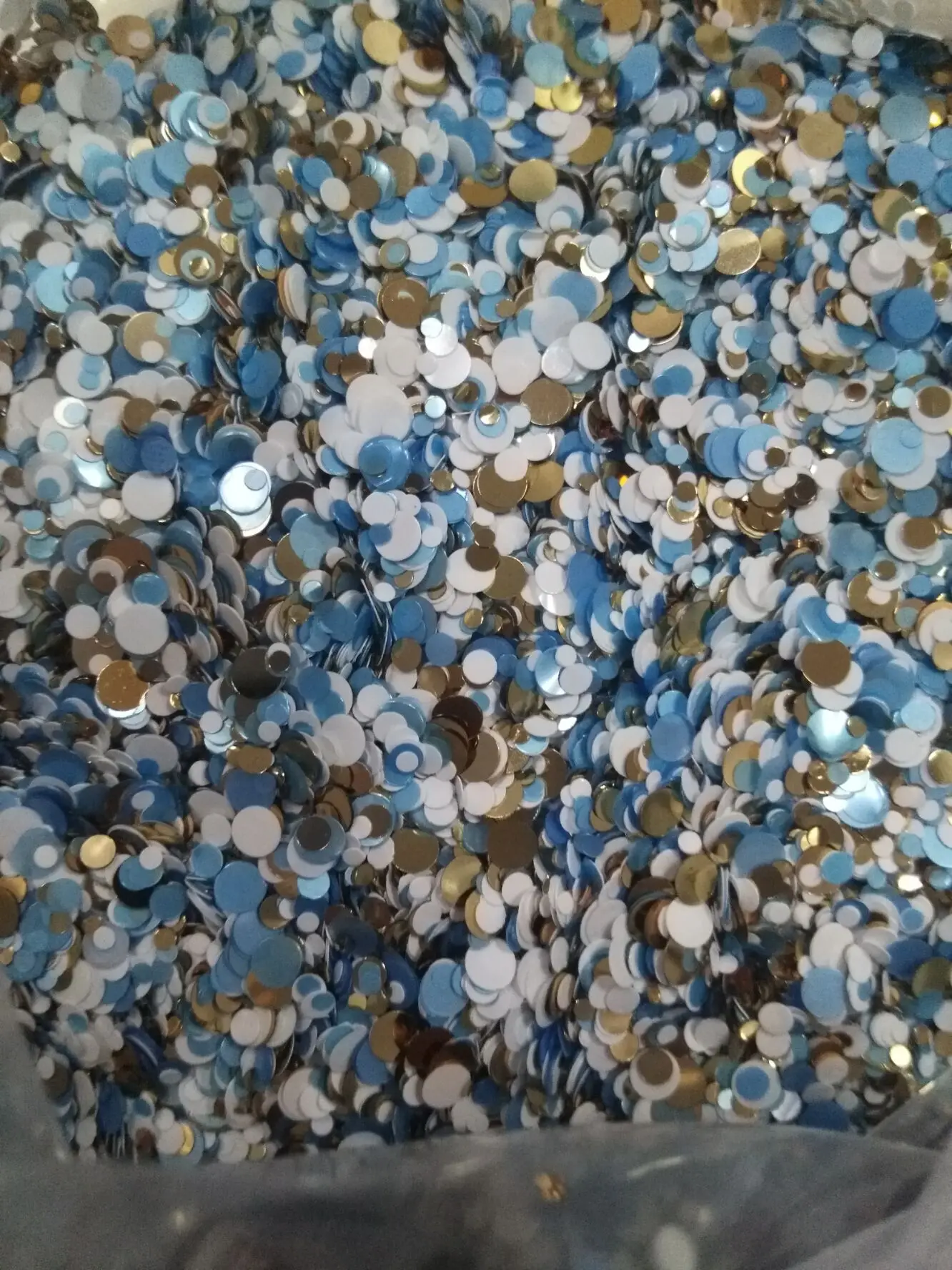 

Pastel Watercolor Confetti Loose Glitter 50gram Glitter- Nail Art Glitter Tumbler Glitter Mini Mixed Metallic Polka Dot Glitter