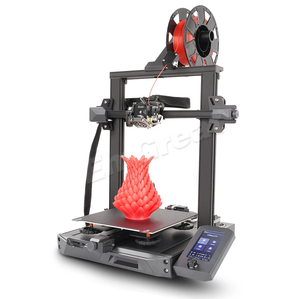 Creality Ender-3 S1 3D Printer Sprite Direct Dual-Gear Extruder CR Touch Automatic Bed Leveling High-Precision Dual Z-axis PC best resin 3d printer