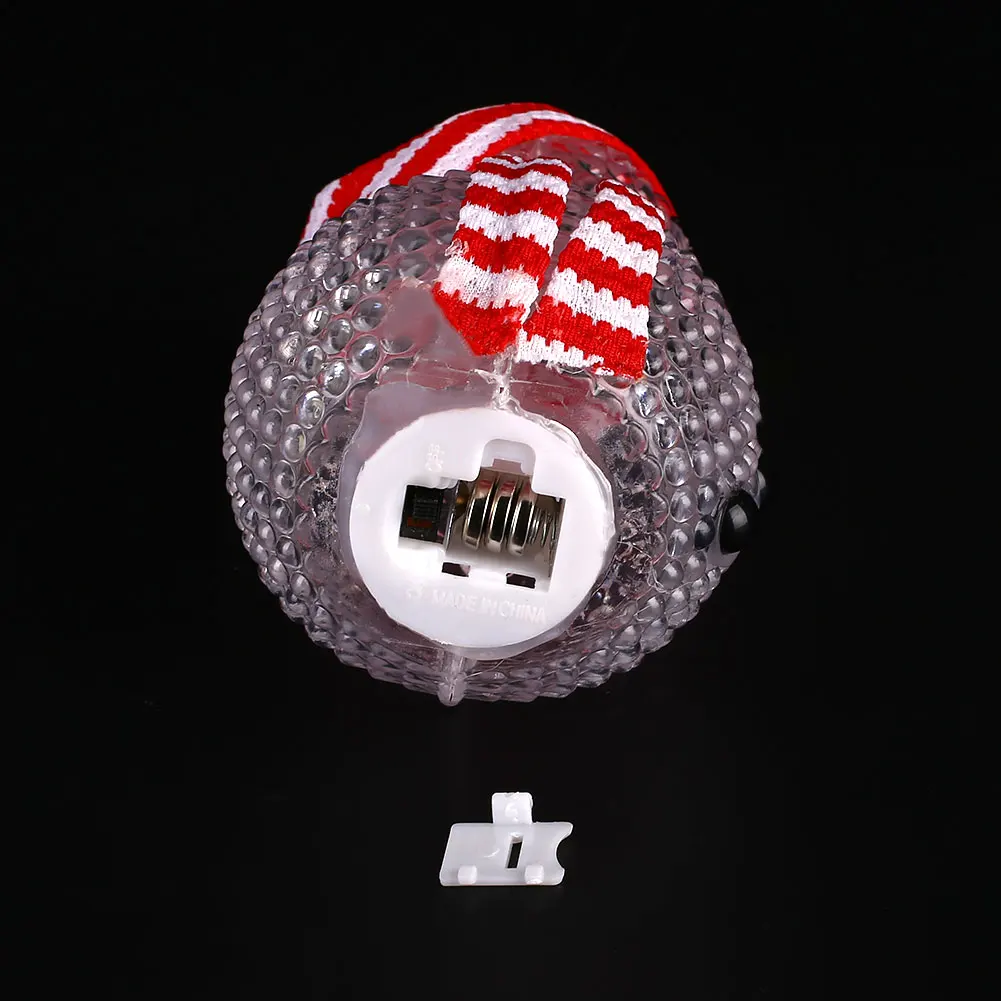 Night Light LED Snowman ABS Flashing Christmas New Year Gift Cute New Arrvials