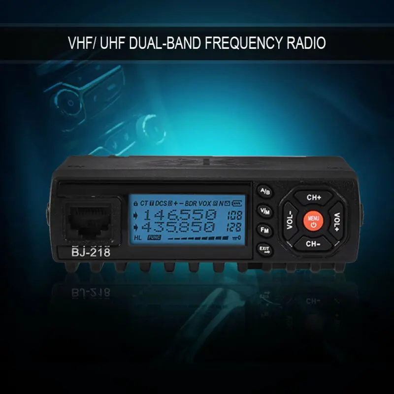 Мини-автомобиля FM радио приемопередатчик иди и болтай Walkie рации УКВ двухдиапазонный стабильный сигнал-Ная новинка и высокое качество