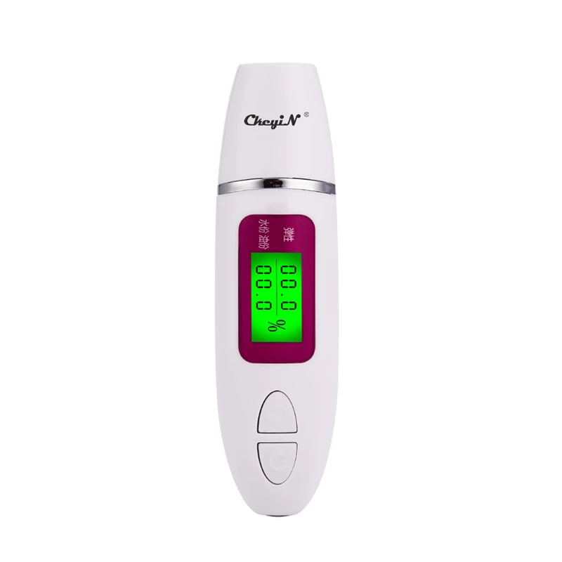 Precise Detector LCD Digital Skin Oil Moisture Tester for Face Skin Care with Bio-technology Sensor Lady Beauty Tool Spa Monitor