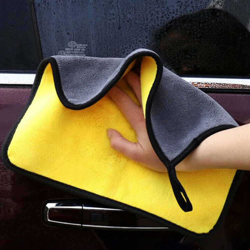 Мягкая влагопоглощающая салфетка для мытья автомобиля чистки многоразовая из