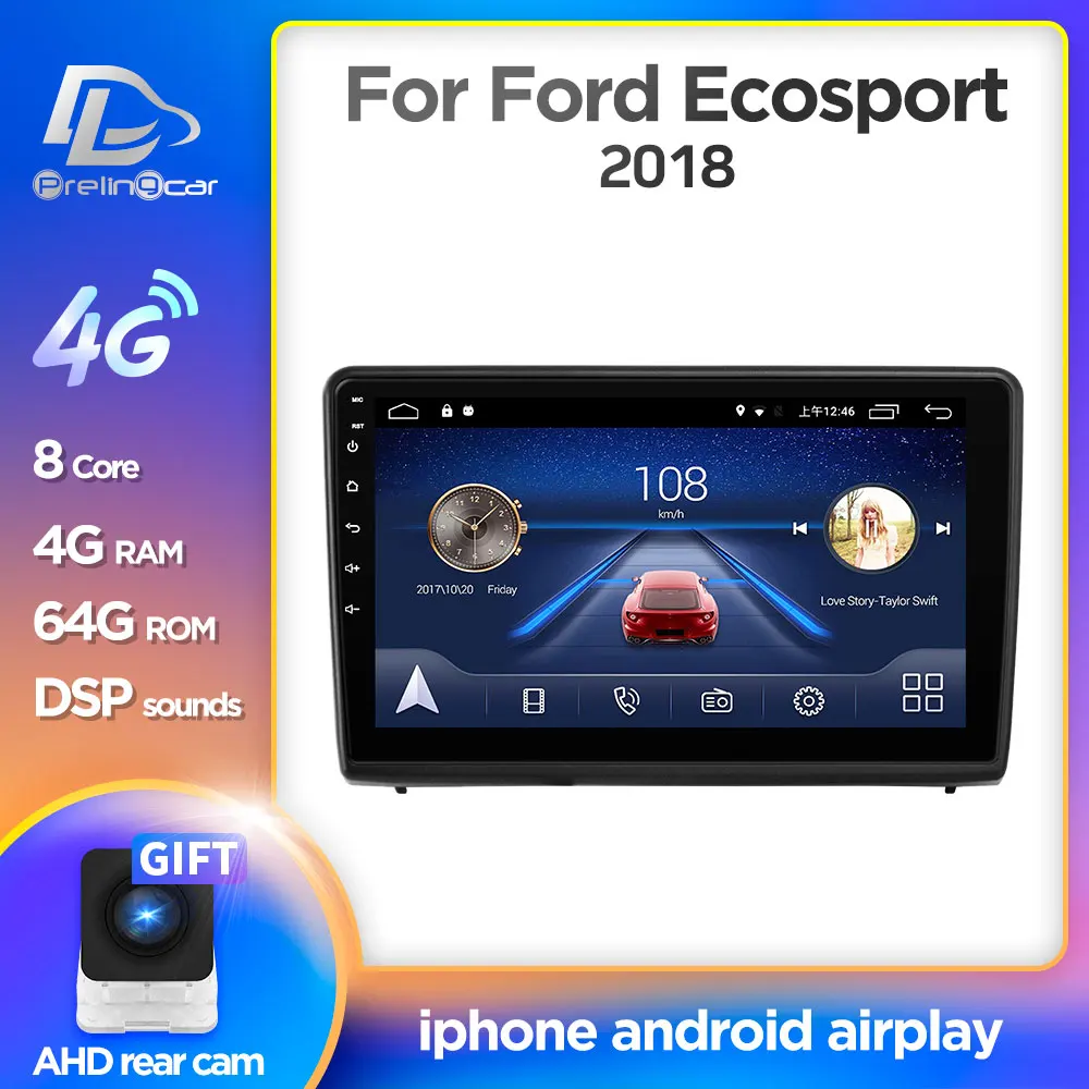 Android 10,0 4G Lte Автомобильный мультимедийный навигатор GPS плеер для Ford Ecosport 2018 год IPS экран радио Android 10,0 4G Lte Автомобильный мультимедийный навигатор GPS плеер для Ford Ecosport 2018 год IPS экран радио