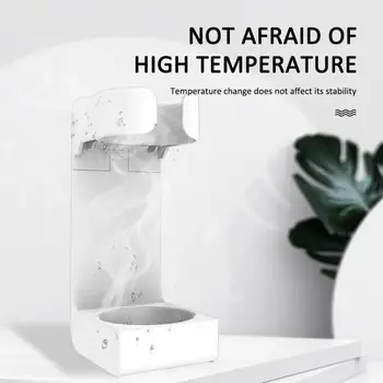 

1Pcs ABS Traceless Stand Rack Toothbrush Organizer Electric Wall-Mounted Holder Bathroom Organizer Accessories Tools