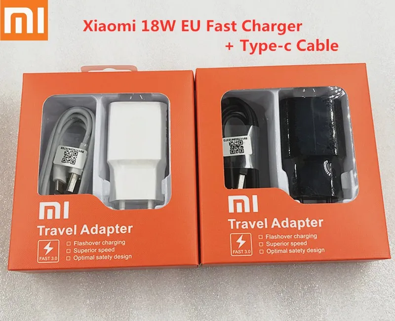MDY 08 EI Xiaomi Redmi Note 9 9 S 7 8 Pro Mi 5 6 8 9 SE 용 충전기 18W EU ...