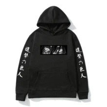 

Eren's Gaze - Attack on Titan Print Hoodie Men Women Street Hip Hop Harajuku Fleece Pullover Fashion All-match Sweatshirts Male