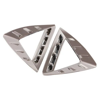 

Trim Front Fog Light Cover Trim Durable Car Truck Practical Chrome Frame Durable and practical Double-sided tape