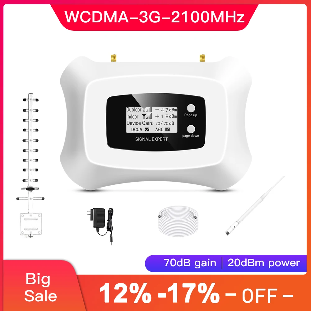 Specially for Russia!3G Repeater 2100Mhz 3G