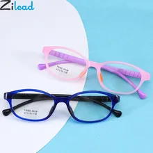Zilead Kids TR90 силиконовая оправа для очков Детские ультралегкие оптические Sepectacles для девочек очки для мальчиков очки