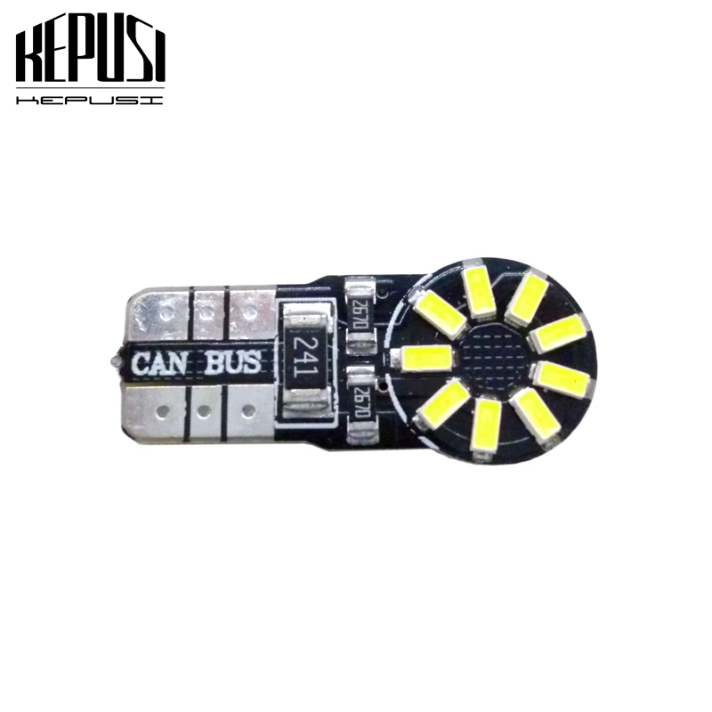 

Car led T10 192 194 168 W5W LED Bulbs 18 SMD 3014 Car Tail Lights Dome Lamp White DC 12V Canbus Error Free Auto Accessories