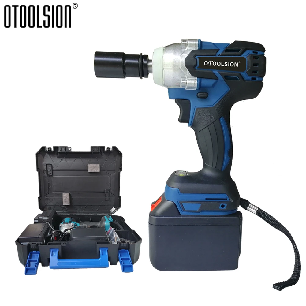 

21V Brushless Motor Electric Wrench Wireless Impact Wrench Electric Tools Impact Cordless Wrench Impact Screwdriver Drill Car