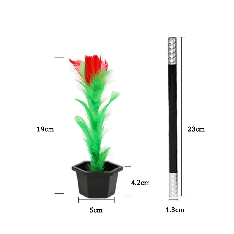 1 набор волшебная палочка в цветок уловка легкие Волшебные трюки игрушки для
