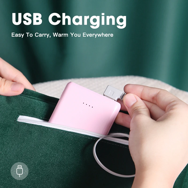 Инновационная USB Инфракрасная грелка для рук с электрическим подогревом теплая
