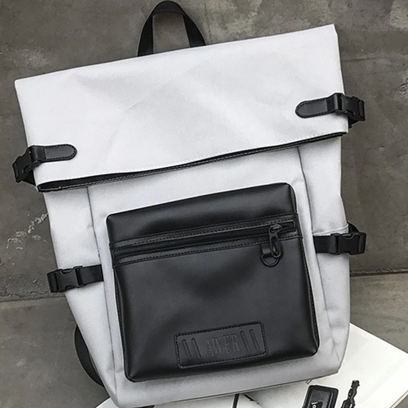 Камуфляжный рюкзак мужской Retro College Водонепроницаемый Персональный рюкзак сумка для студентов колледжа уличная мода черный рюкзак