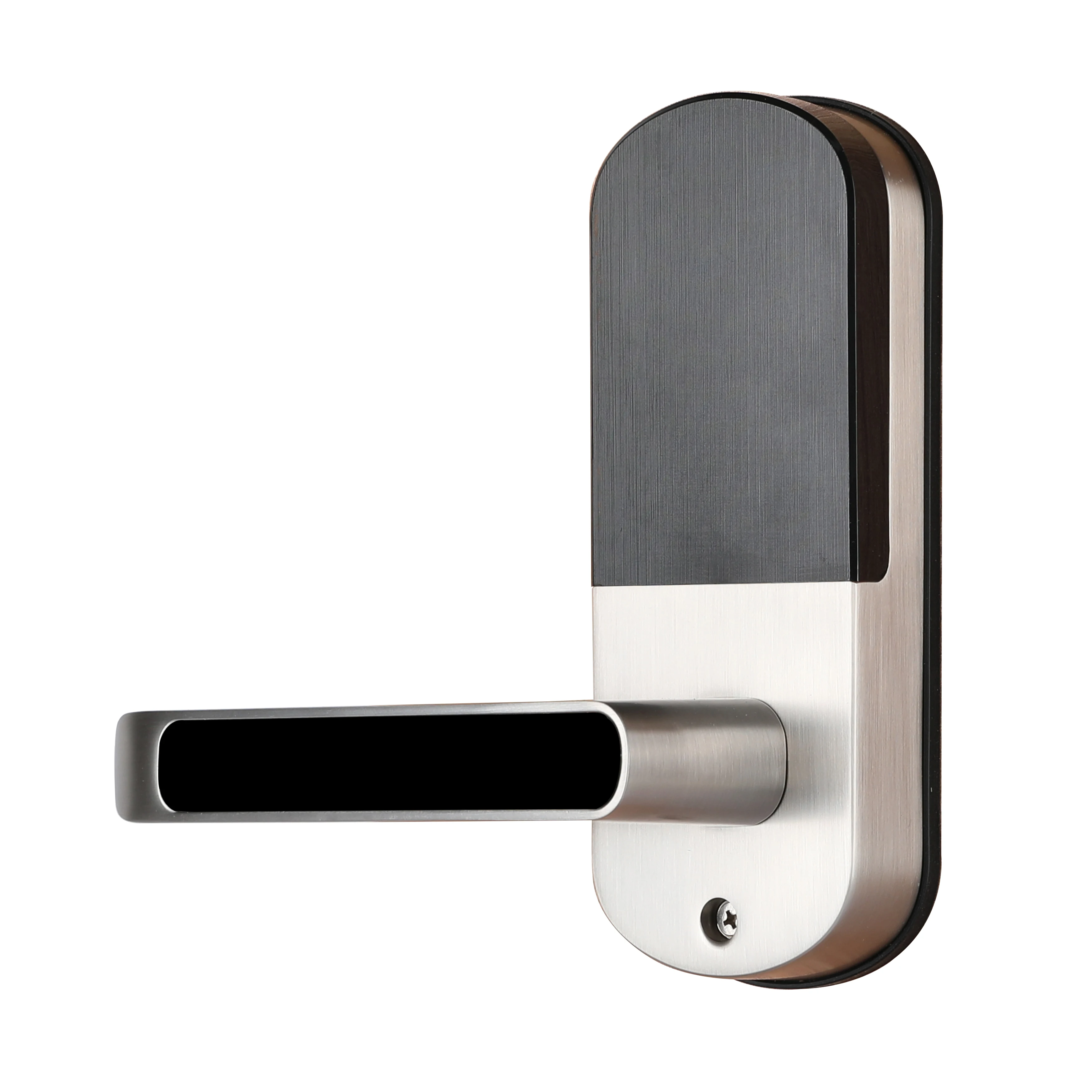 Popular TTLOCK Wifi bluetooth internet remote control smart deadbolt door lock on Wooden Door