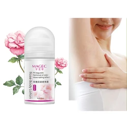 Body Odor Sweat Deodor Rose Perfume For Man And Woman Remove Antiperspirant Armpit Odor Lasting Aroma Skin Care Deodorant 60ml P