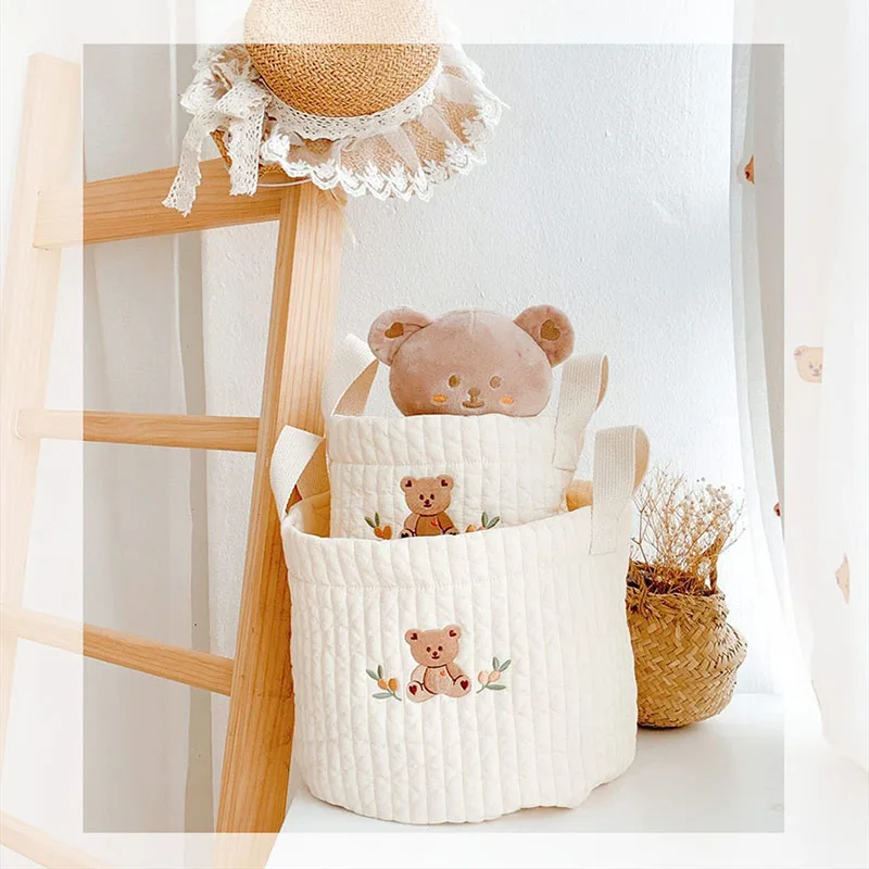 Cotton Diaper Bags Toy Storage Mom Bags